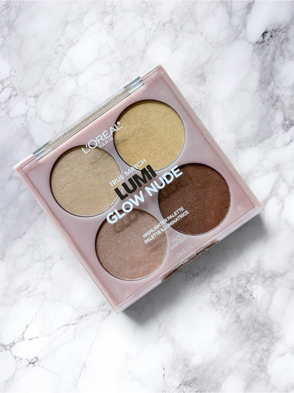 L'Oréal True Match Lumi Glow Nude Highlighter Palette -750 Sunkissed